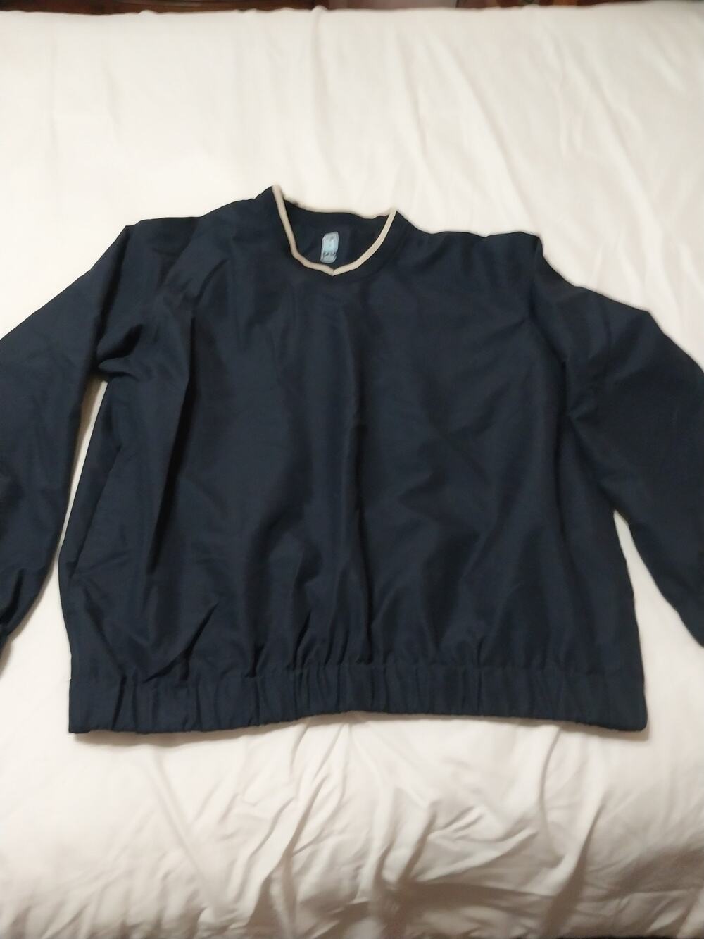 PGA Navy Blue Golf Pullover Size Medium